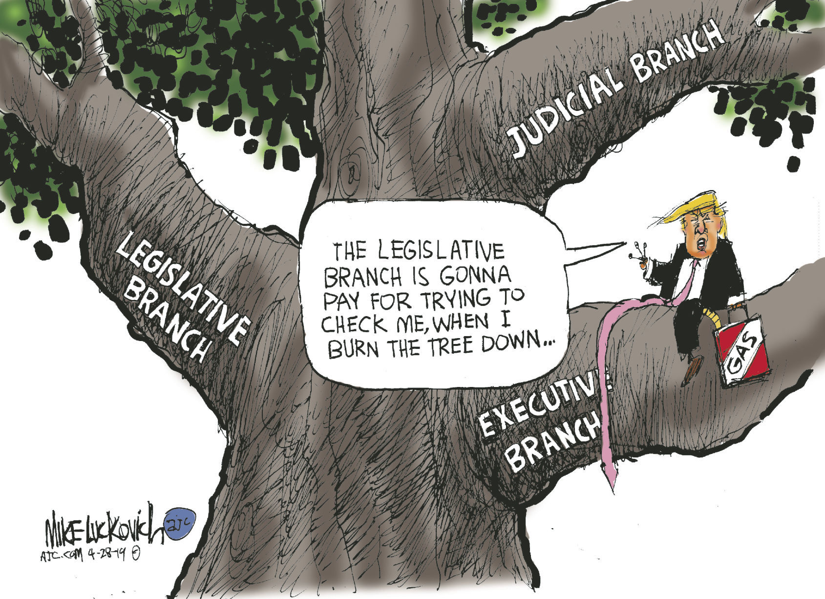 Sunday cartoon